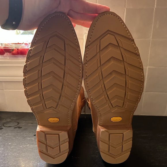 Men’s 13D Tecovas Bandera work boots in Wheat leather - Picture 4 of 4